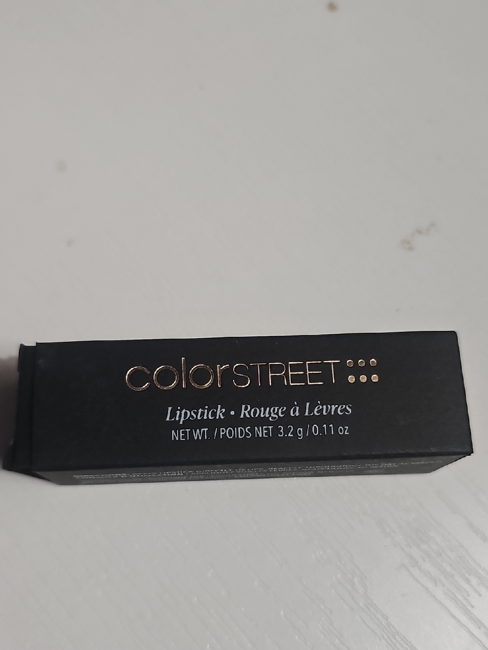 Color Street Lipstick in Black Packaging